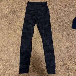 Lululemon black camo align leggings